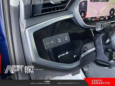 Audi Q3 Q3 Sportback 40 2.0 tdi Business Plus 200cv quattr Blu/Azzurro usata Carrara