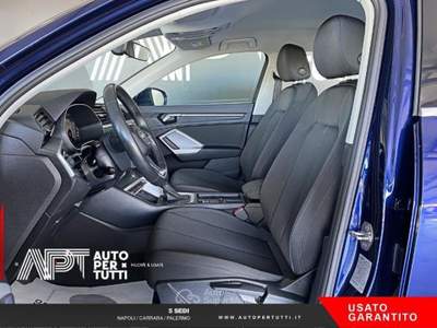 Audi Q3 Q3 Sportback 40 2.0 tdi Business Plus 200cv quattr Blu/Azzurro usata Carrara