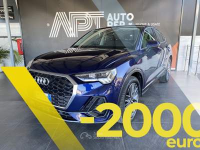 Audi Q3 Q3 Sportback 40 2.0 tdi Business Plus 200cv quattr Blu/Azzurro usata Carrara