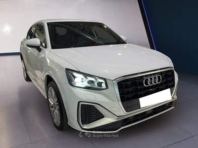 Audi Q2 I 2021 35 2.0 tdi S line edition s-tronic Bianco usata Torino