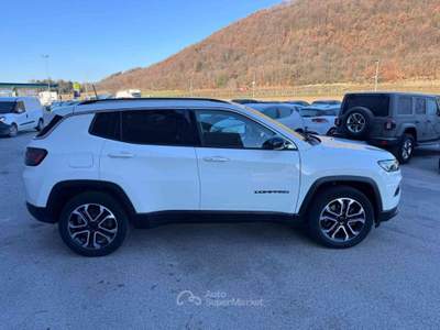 Jeep Compass 1.3 Turbo T4 190 CV PHEV AT6 4xe Limited LEGGE 104 Bianco usata Sant'Angelo in vado