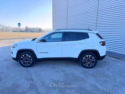 Jeep Compass 1.3 Turbo T4 190 CV PHEV AT6 4xe Limited LEGGE 104 Bianco usata Sant'Angelo in vado