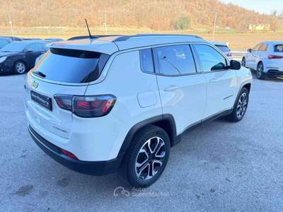 Jeep Compass 1.3 Turbo T4 190 CV PHEV AT6 4xe Limited LEGGE 104 Bianco usata Sant'Angelo in vado