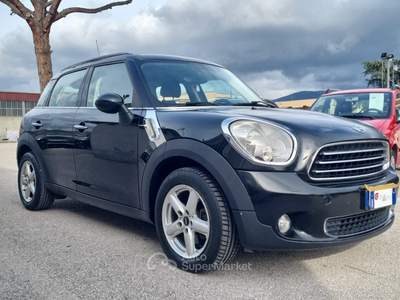 MINI One D Countryman 1.6 Nero usata San Giuseppe Vesuviano