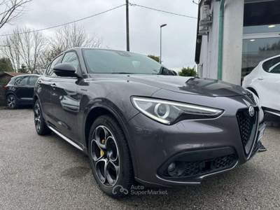 Alfa Romeo Stelvio 2.2 Turbodiesel 210 CV AT8 Q4 Veloce Grigio usata Rivignano Teor