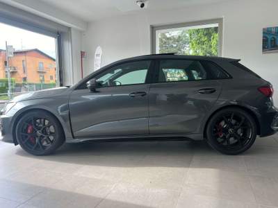 Audi RS 3 A3 IV 2020 Sportback 2.5 tfsi quattro s-tronic Grigio usata Gaggiolo di Cantello