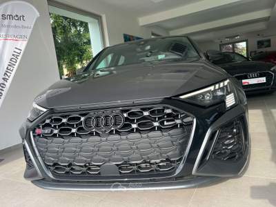 Audi RS 3 A3 IV 2020 Sportback 2.5 tfsi quattro s-tronic Grigio usata Gaggiolo di Cantello