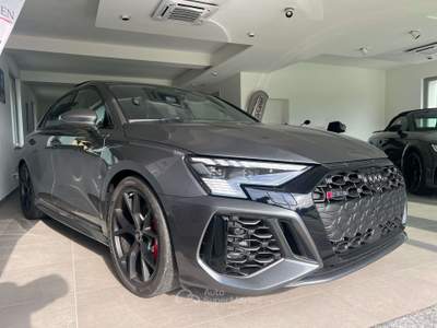 Audi RS 3 A3 IV 2020 Sportback 2.5 tfsi quattro s-tronic Grigio usata Gaggiolo di Cantello