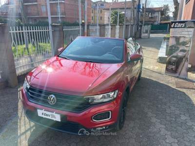 Volkswagen T-Roc Cabriolet 1.5 TSI ACT DSG Style Gancio traino Lilla usata Caronno Pertusella