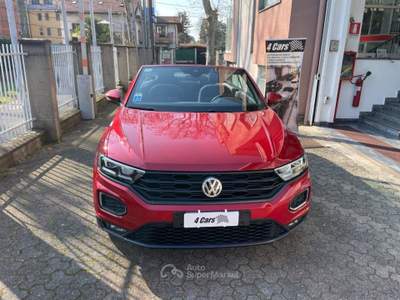 Volkswagen T-Roc Cabriolet 1.5 TSI ACT DSG Style Gancio traino Lilla usata Caronno Pertusella