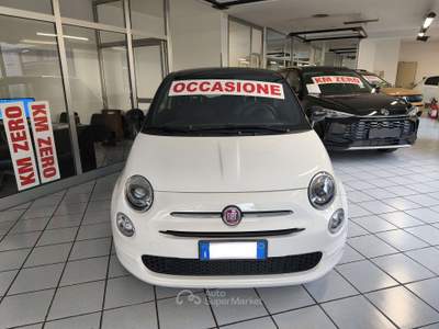 Fiat 500 1.0 CLUB 70CV M/HYBRID Bianco usata Meda