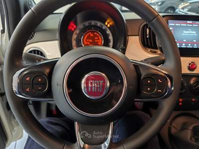 Fiat 500 1.0 CLUB 70CV M/HYBRID Bianco usata Meda