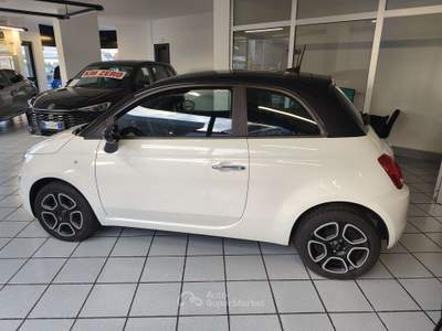 Fiat 500 1.0 CLUB 70CV M/HYBRID Bianco usata Meda