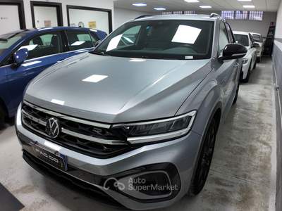Volkswagen T-Roc R-LINE Vettura ufficiale 12 mesi di garanzia casa madre Argento usata Bagnolo Mella