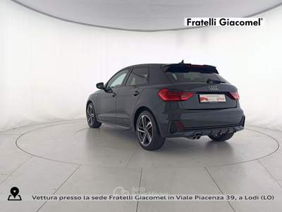 Audi A1 sportback 40 2.0 tfsi s line edition 207cv s-tronic Nero usata Assago