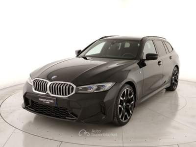 BMW Serie 3 320d 320d touring mhev 48v msport auto Nero usata Porto Mantovano