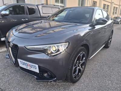 Alfa Romeo Stelvio 2.2 Turbodiesel 210 CV AT8 Q4 Veloce Grigio usata Varallo