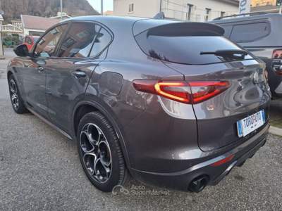 Alfa Romeo Stelvio 2.2 Turbodiesel 210 CV AT8 Q4 Veloce Grigio usata Varallo