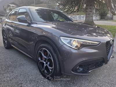 Alfa Romeo Stelvio 2.2 Turbodiesel 210 CV AT8 Q4 Veloce Grigio usata Varallo