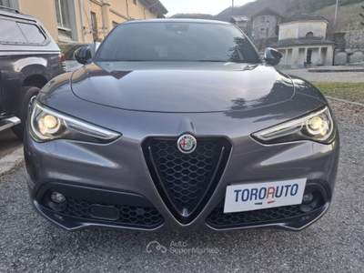 Alfa Romeo Stelvio 2.2 Turbodiesel 210 CV AT8 Q4 Veloce Grigio usata Varallo