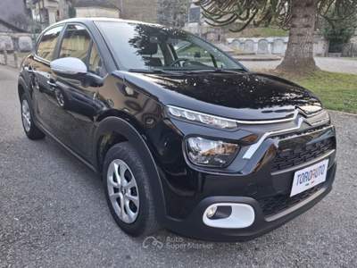 Citroen C3 BlueHDi 100 S&S You UNICO PROPRIETARIO Nero usata Varallo