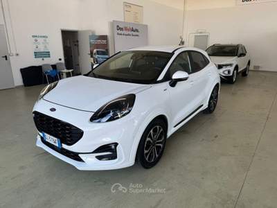 Ford Puma 1.0 EcoBoost Hybrid 125 CV S&S ST-Line Bianco usata Alba
