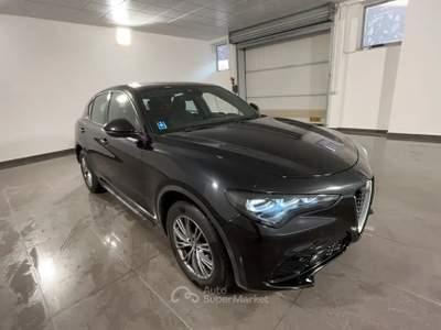 Alfa Romeo Stelvio ALFA STELVIO 2.2 TD 210CV SUPER Q4 AT8 Stelvio 2.2 TD 210cv Super Q4 AT8 Nero usata Roma