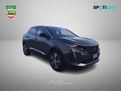 Peugeot 3008 Hybrid 136 e-DCS 6 Allure Pack Grigio usata Cassino