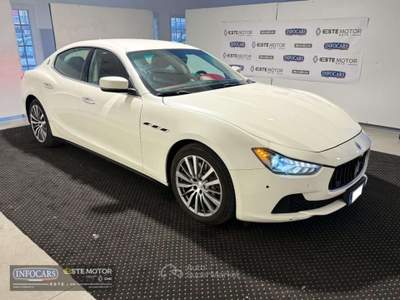 Maserati Ghibli V6 Diesel 275 CV prezzo reale Bianco usata Este