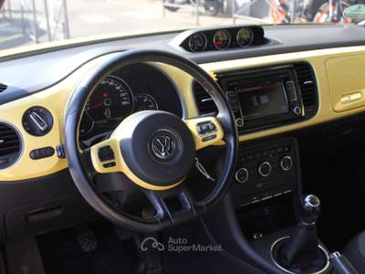 Volkswagen Maggiolino Design 105CV – Cerchi 18”, Sound Fender, Sedili Riscaldati Giallo usata Villongo
