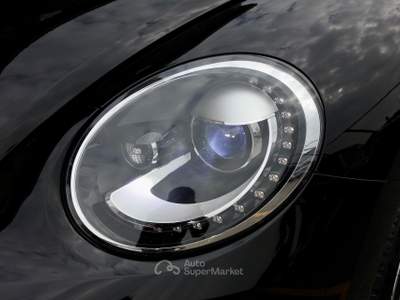 Volkswagen Maggiolino DSG Cabrio ‘50s 1.4 TSI 160CV – Pelle Bicolore, Bi-Xeno, Tagliandi Completi Nero usata Villongo