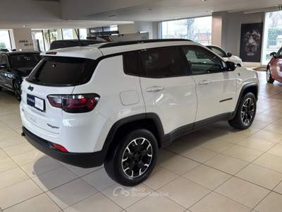Jeep Compass 1.3 T4 PHEV 240cv Trailhawk 4xe Auto Bianco usata Voghera