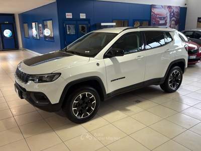 Jeep Compass 1.3 T4 PHEV 240cv Trailhawk 4xe Auto Bianco usata Voghera
