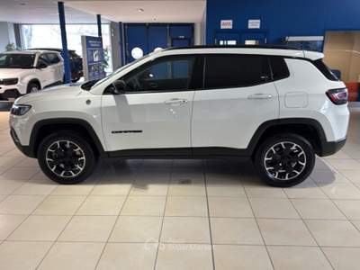 Jeep Compass 1.3 T4 PHEV 240cv Trailhawk 4xe Auto Bianco usata Voghera