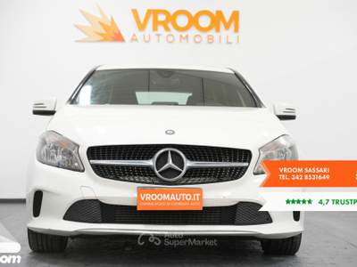 Mercedes-Benz Classe A A 180 d Automatic Sport Bianco usata Chilivani