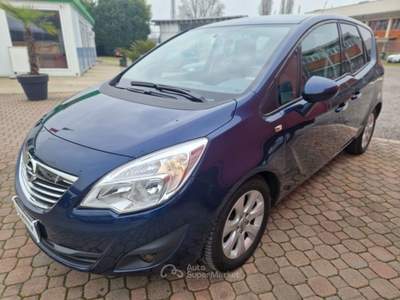 Opel Meriva Interni Misto Pelle, Gomme all season, 41.000 km Blu/Azzurro usata Vimodrone