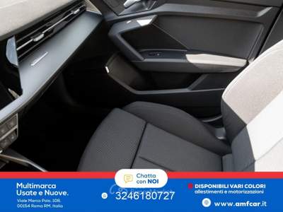 Audi A3 SPB S tronic Business Advanced Navi Led Nero usata Roma