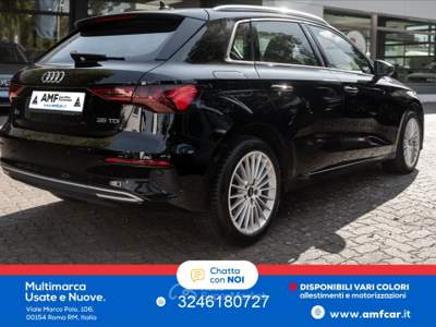Audi A3 SPB S tronic Business Advanced Navi Led Nero usata Roma