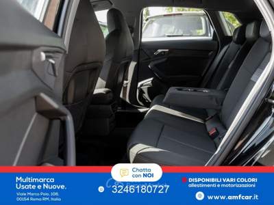 Audi A3 SPB S tronic Business Advanced Navi Led Nero usata Roma
