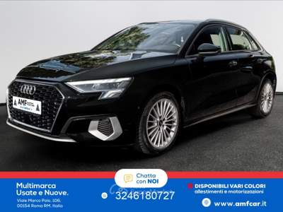 Audi A3 SPB S tronic Business Advanced Navi Led Nero usata Roma