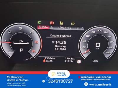 Audi A3 SPB 30 TDI S line edition S tronic Nero usata Roma