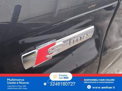 Audi A3 SPB 30 TDI S line edition S tronic Nero usata Roma