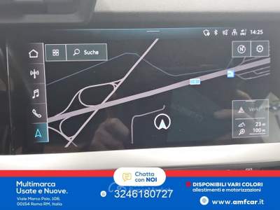 Audi A3 SPB 30 TDI S line edition S tronic Nero usata Roma