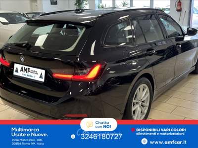 BMW Serie 3 318i 320 d*LED*Curvo*CarPlay*Navi*ACC*SHZ*-Live* Nero usata Roma