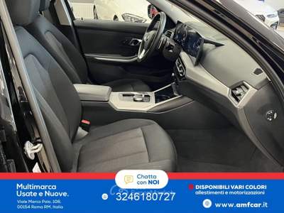 BMW Serie 3 318i 320 d*LED*Curvo*CarPlay*Navi*ACC*SHZ*-Live* Nero usata Roma