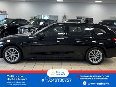 BMW Serie 3 318i 320 d*LED*Curvo*CarPlay*Navi*ACC*SHZ*-Live* Nero usata Roma