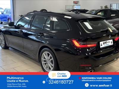 BMW Serie 3 318i 320 d*LED*Curvo*CarPlay*Navi*ACC*SHZ*-Live* Nero usata Roma