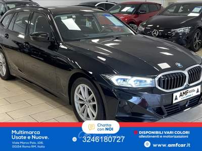 BMW Serie 3 318i 320 d*LED*Curvo*CarPlay*Navi*ACC*SHZ*-Live* Nero usata Roma