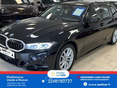 BMW Serie 3 318i 320 d*LED*Curvo*CarPlay*Navi*ACC*SHZ*-Live* Nero usata Roma