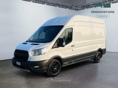 Ford Transit  - transit 350 2.0 tdci mhev 130cv trai Bianco usata Segrate